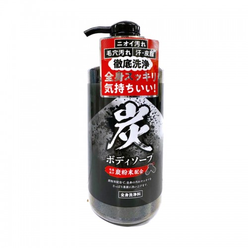 SHIBUYAOIL 澀谷油脂 SOC 木炭沐浴露 500ml 163-1211 SHIBUYAOIL 澀谷油脂 SOC 木炭沐浴露 500ml 163-1211
